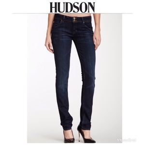 HUDSON Collin Flap Skinny Jeans Sz 29 $198!
